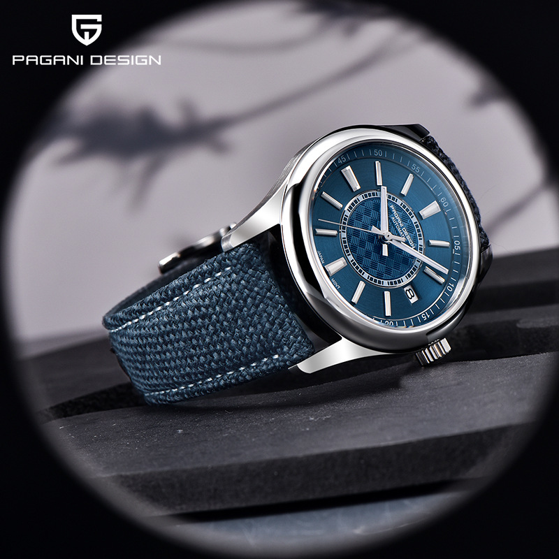 PAGANI DESIGN bojiani reloj para hombre reloj mecánico automático concha de acero reloj de calendario resistente al agua 1778