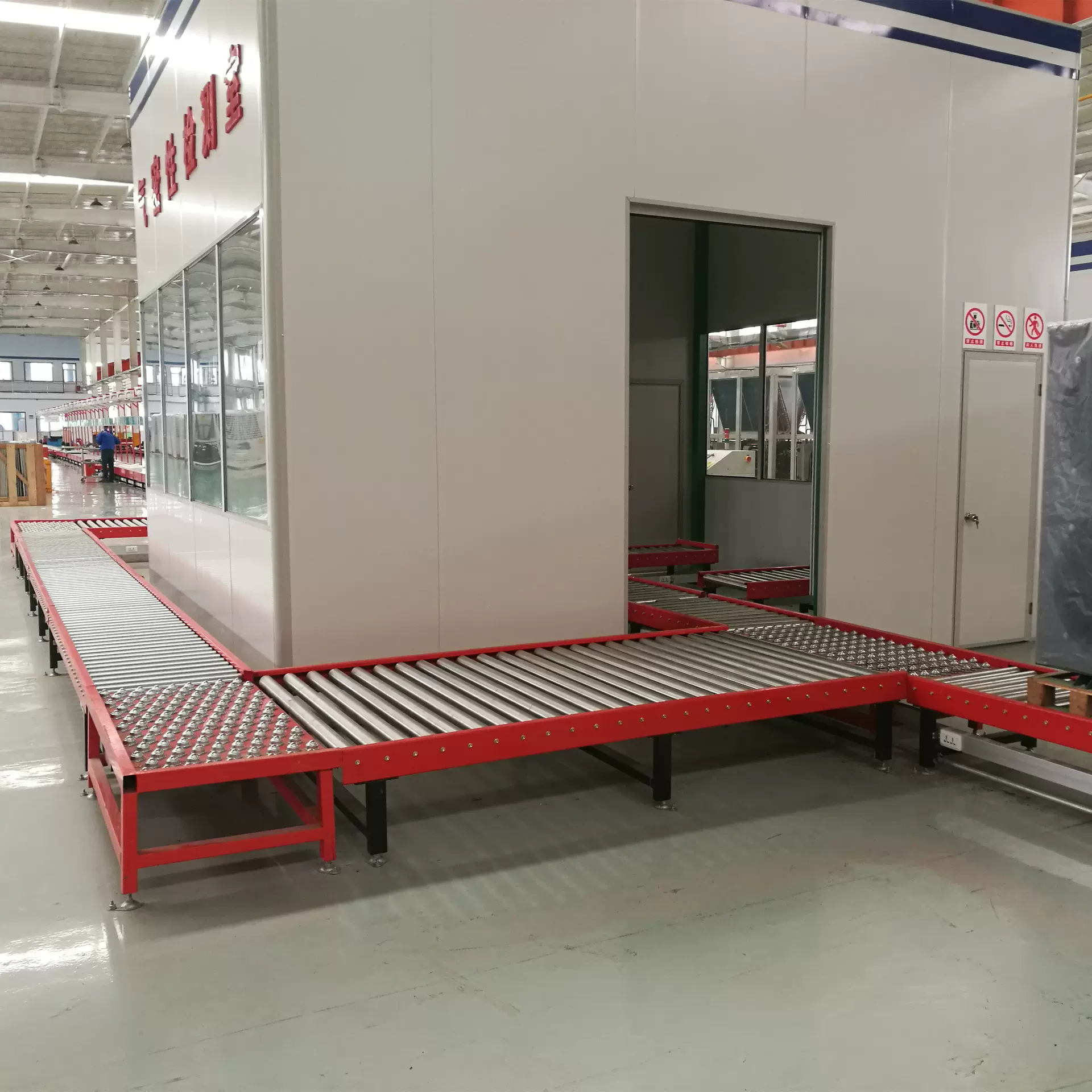 辊筒输送线 转弯辊筒线 双层辊筒线 济南爱格瑞