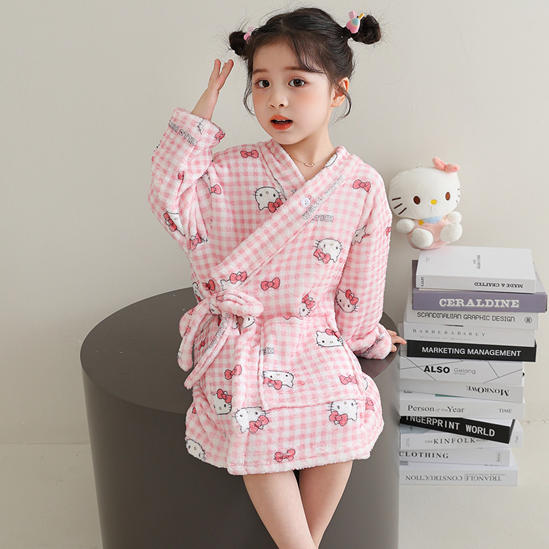 Ropa de baño infantil absorción de agua doméstica se puede usar toalla de baño grande para mantener caliente otoño y invierno suave ropa de baño para hombres y mujeres lindos