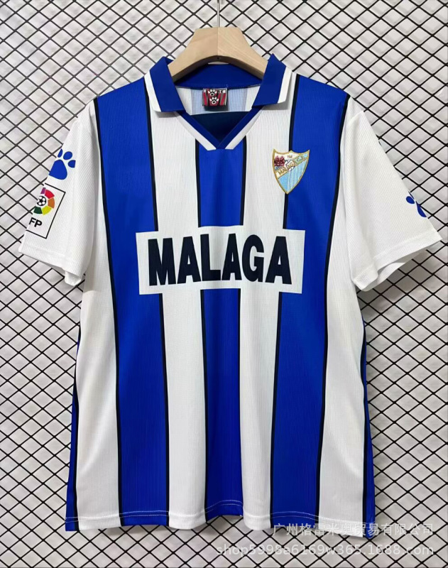 ホットスタイルレトロサッカーユニフォームコレクション 9293 サンドラーン 1995 シェックス ウェンズデイ 0506 マラガジャージドロップシッピング|undefined
