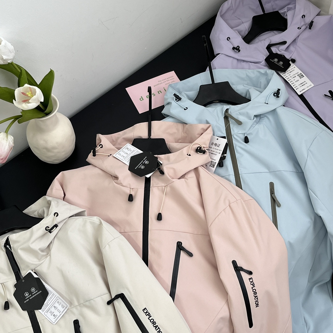 [240819001] Primavera y otoño al aire libre hombre y mujer vestir de montaña para parejas de pesca abrigo