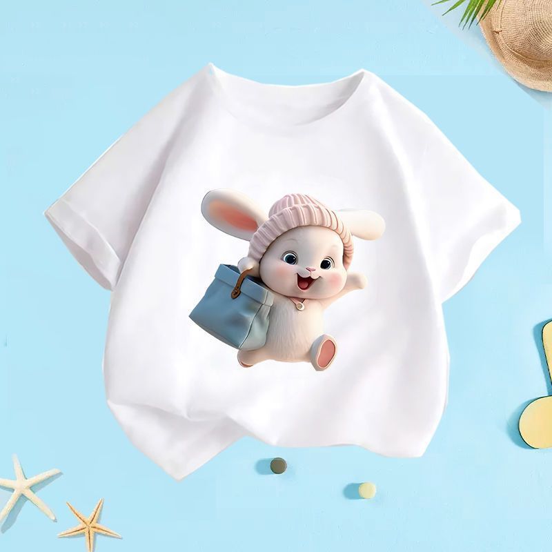 270 # 흰색 T 짧은 소매