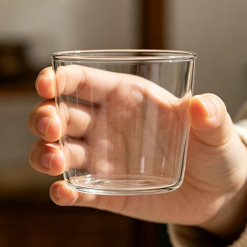 Simple Coffee Cup Borosilicate Glass Without Handle Lightweight Freezable dirty Cup High Temperature Resistant Heatable Simple Coffee Cup Borosilicate Glass Without Handle Lightweight Freezable dirty Cup High Temperature Resistant Heatable