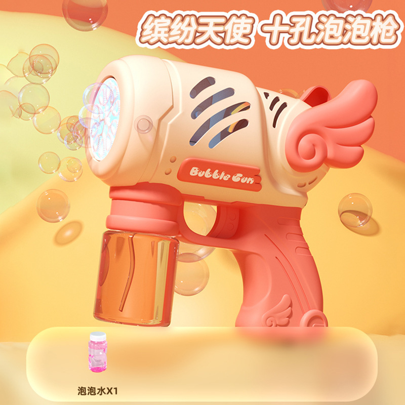 Nuevo unicornio en línea máquina de burbujas automática para niños con pistolas de burbujas de mano juguetes puestos al por mayor image 24