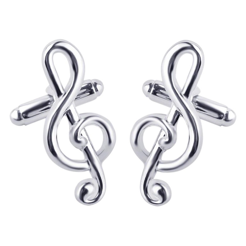 Transfronterizo deseo Amazon Venta caliente notas de moda de los hombres todo partido camisa francesa gemelos accesorios ventas directas de fábrica