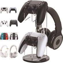 耳机挂架 亚克力可拆卸游戏手柄支架PS4无线展示架透明桌面展示架