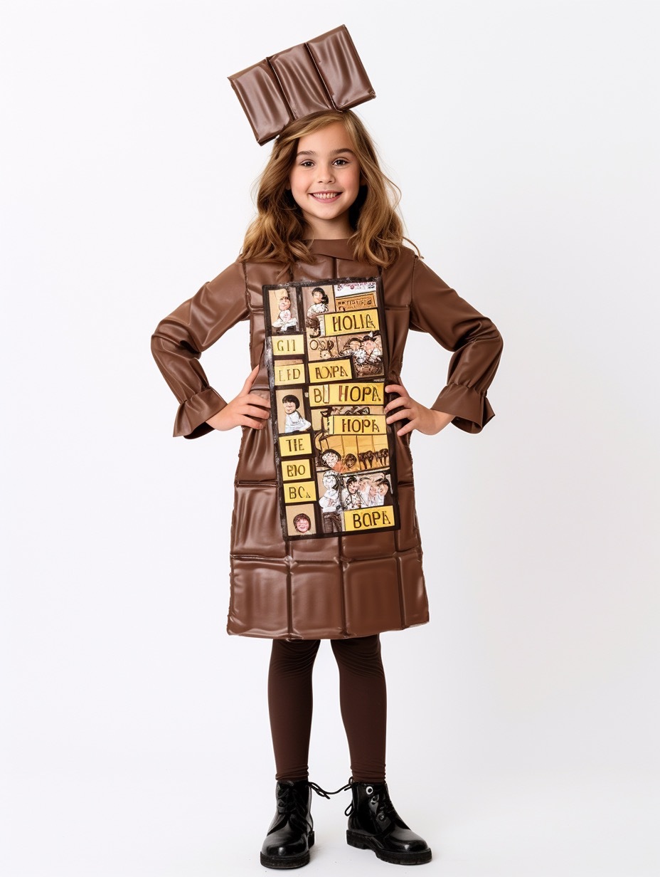 Traje de Halloween para niños Una pieza de reparto Charlie Chocolate Factory Willewanka cos Traje de actuación
