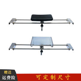 #洗头床枕头廊泰式洗头床枕头配件洗头床头枕不锈钢长架胶管枕头