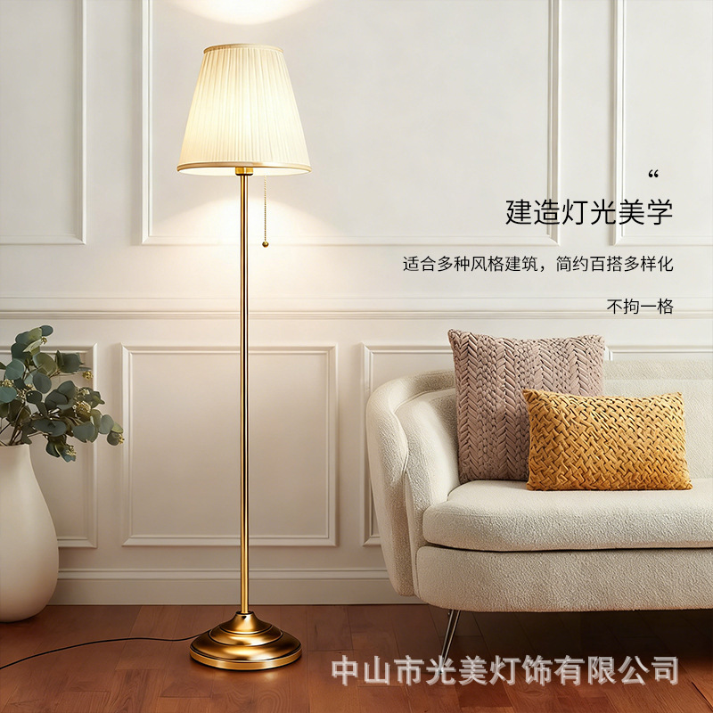 Floor Lamp for Living Room Next to Sofa, Bedroom Bedside Lamp, Hotel Room Fabric Decorative Dimmable Standing Table Lamp Floor Lamp for Living Room Next to Sofa, Bedroom Bedside Lamp, Hotel Room Fabric Decorative Dimmable Standing Table Lamp