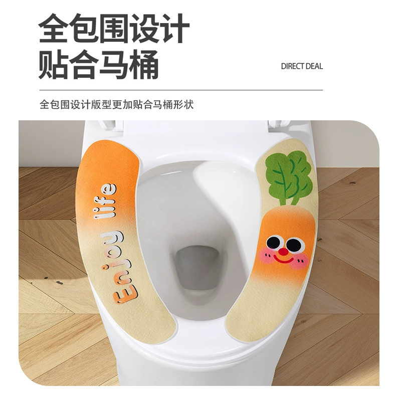Симпатичный унитаз для домашнего использования