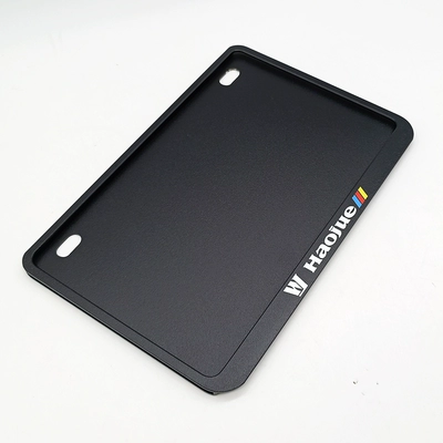 Nömrə qabı, Motorcycle License Plate Frame Suitable - haojue-side-entry-upgraded-black
