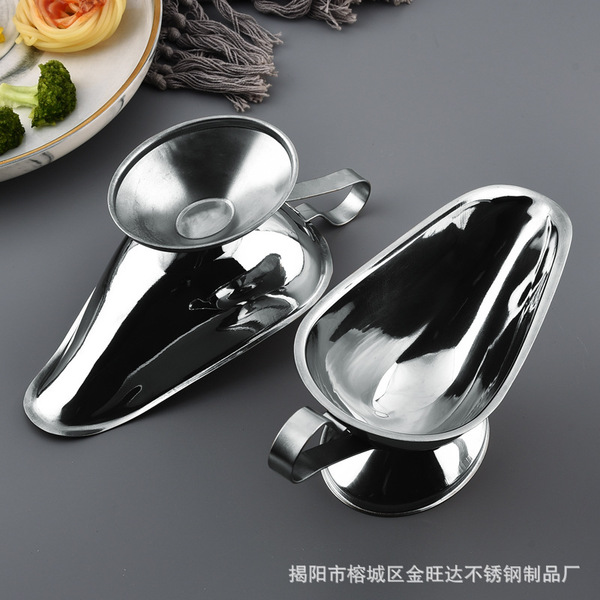 Western restaurant 201 stainless steel juice boat restaurant steak…