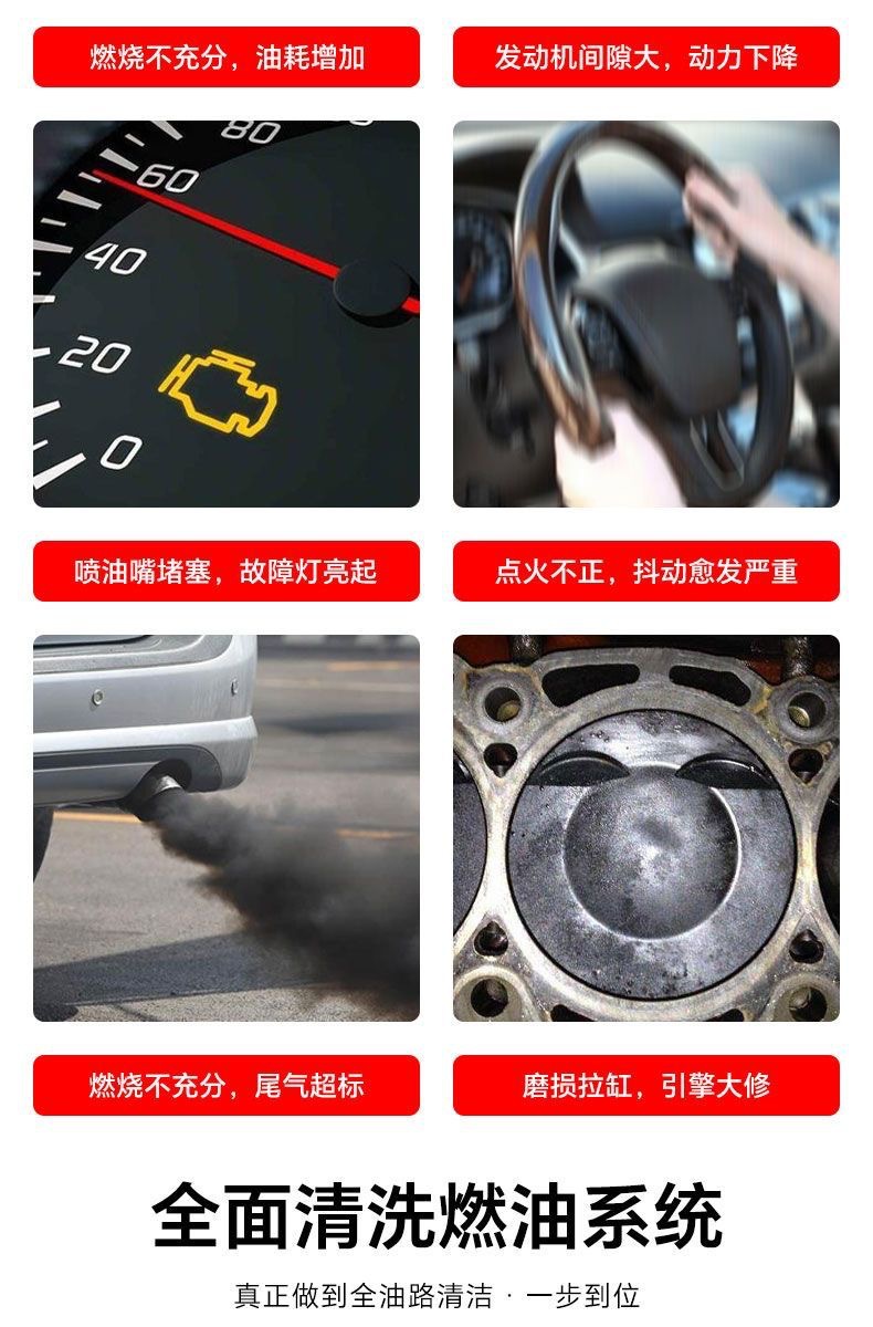 Original Manufacturer Busefu Fuel Additive for Cars, Universal Carbon Deposit Remover for Toyota Corolla Cross Gasoline
