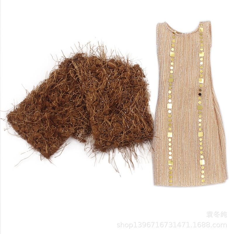 6 puntos 30cm muñeca Barbie ropa moda suéter mantón una variedad de comercio exterior opcional nuevos productos