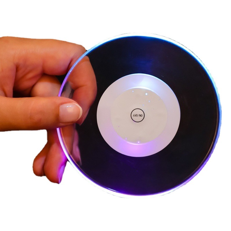 La FÁBRICA DE Shenzhen produce acrílico colorido luminoso Barra de montaña transparente ronda flash LED colorido luz de la montaña