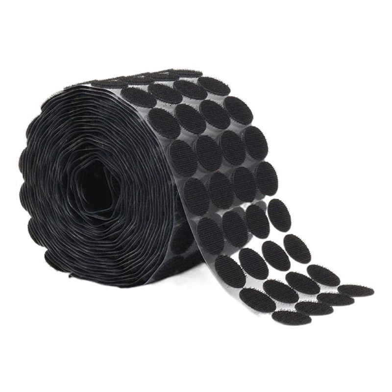 Детский сад в горошек Тихая книга на крючке и петле Двусторонняя прочная вискоза самоклеящийся круглый клейкий крючок и петля оптом