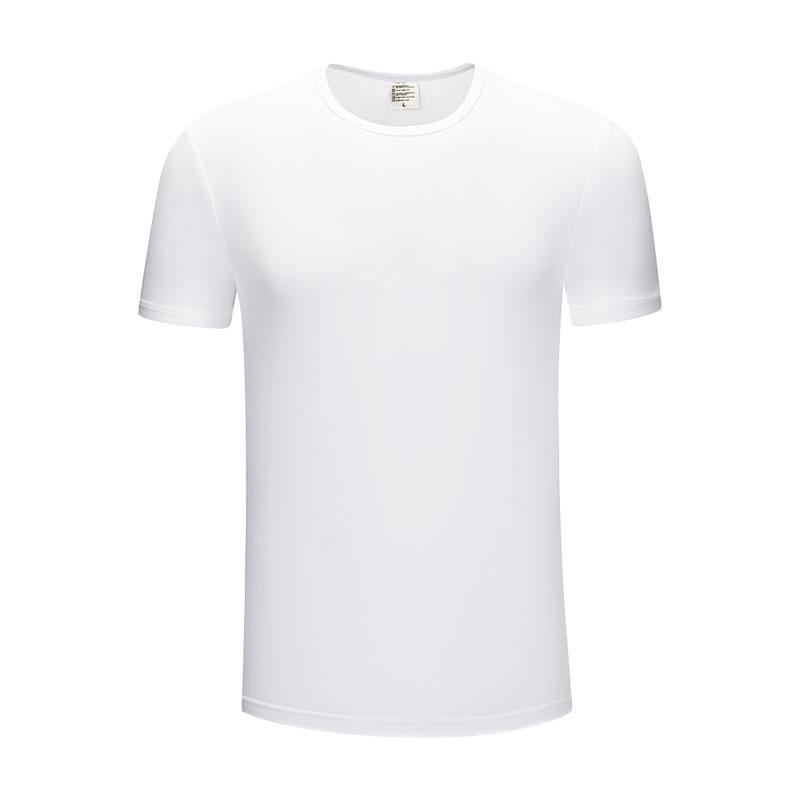 220克白色莫代尔男女童款短袖潮流文化衫广告衫印制图案LOGO批发