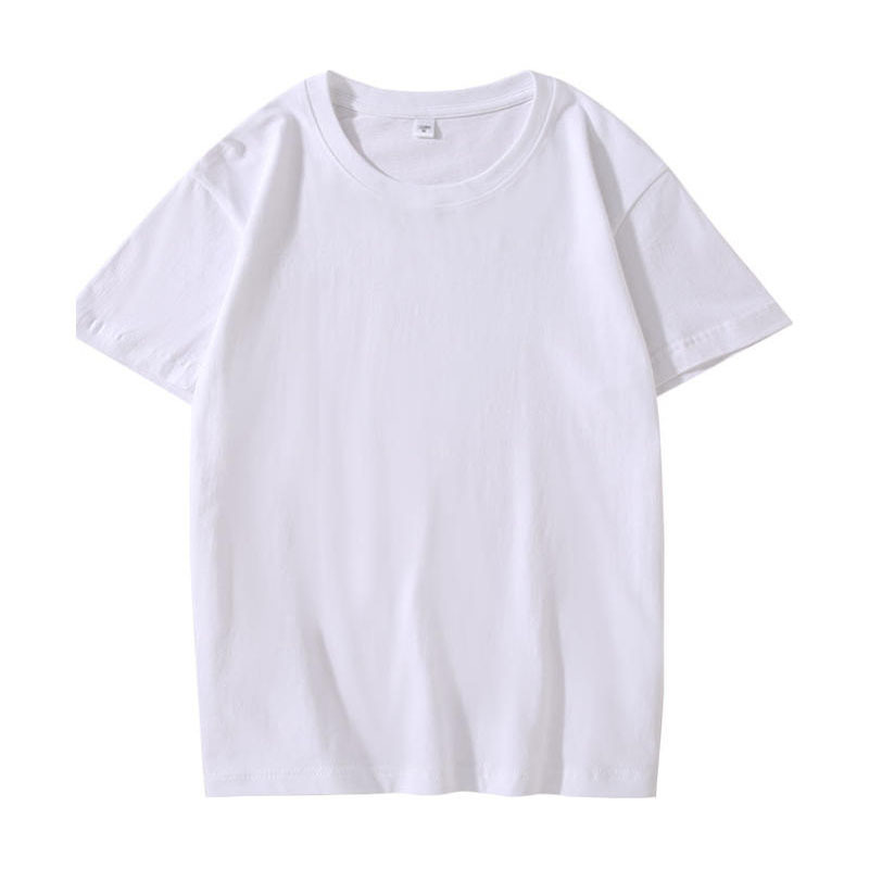 Camisa electoral de manga corta con cuello redondo, camisa cultural del equipo, ropa de clase, ropa de trabajo, ropa de trabajo, camisa publicitaria, camiseta de algodón puro, logotipo personalizado