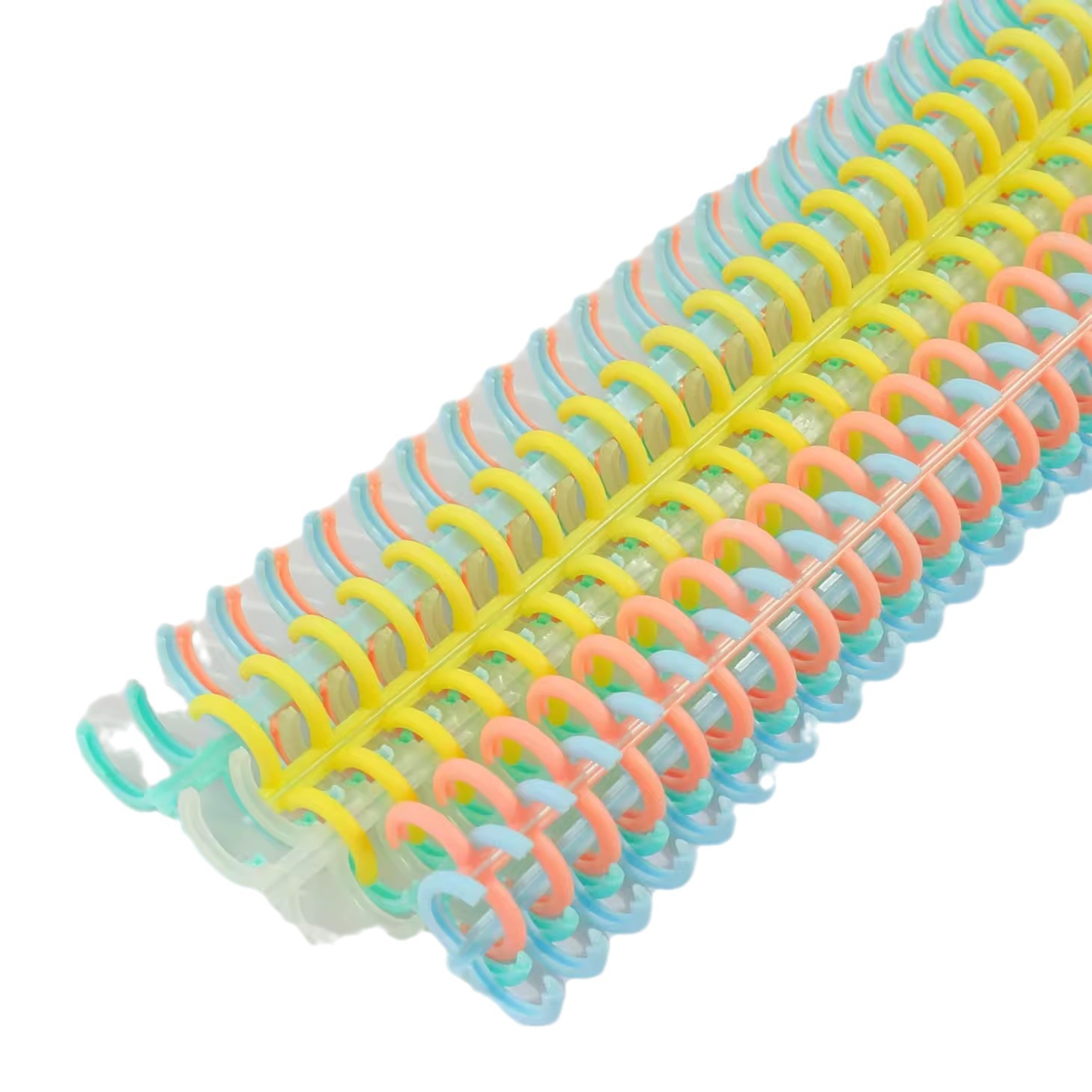 可得优 Plastic ring, hole puncher, tear-off sheet, DIY 5