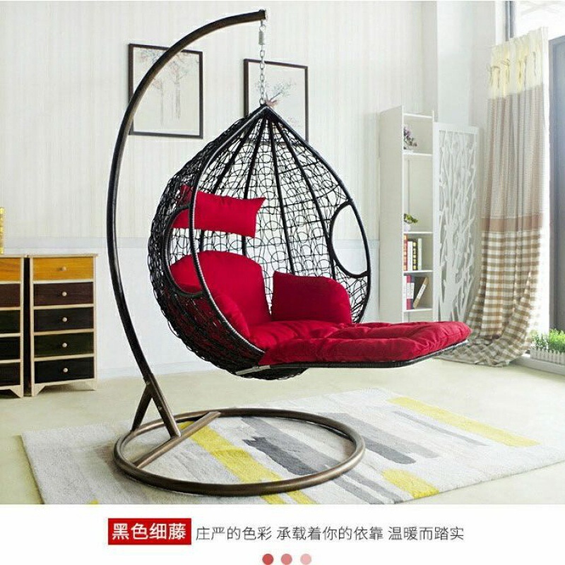 秋千室内吊篮吊椅阳台藤椅家用摇摇椅吊床网红鸟巢摇篮椅一件代发|undefined