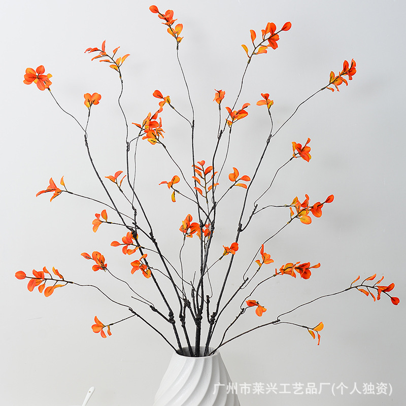 New Chinese simulation dead branches spring rain leaves