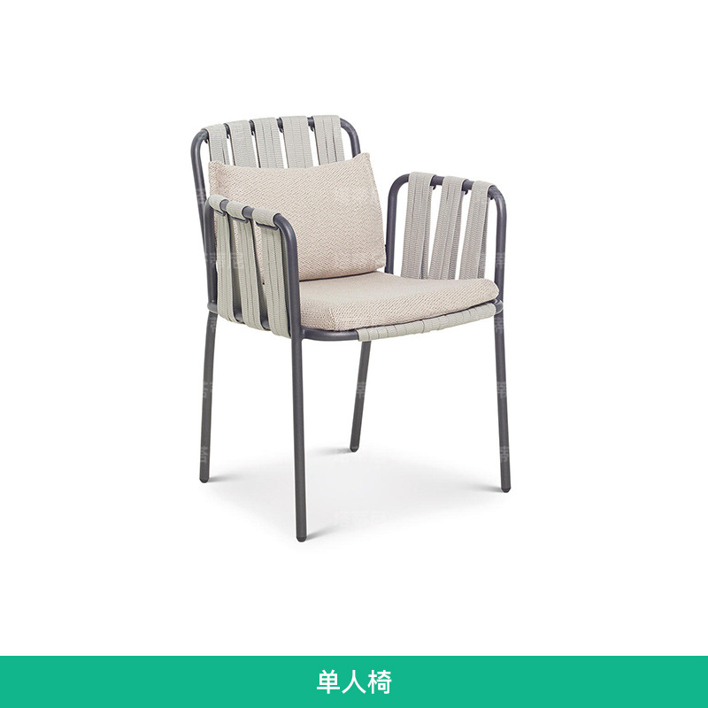 Conjunto de mesa y sillas de ratán para exteriores, para balcón, jardín, patio, terraza, mesa y sillas de comedor, muebles de ratán para cafetería. image 7