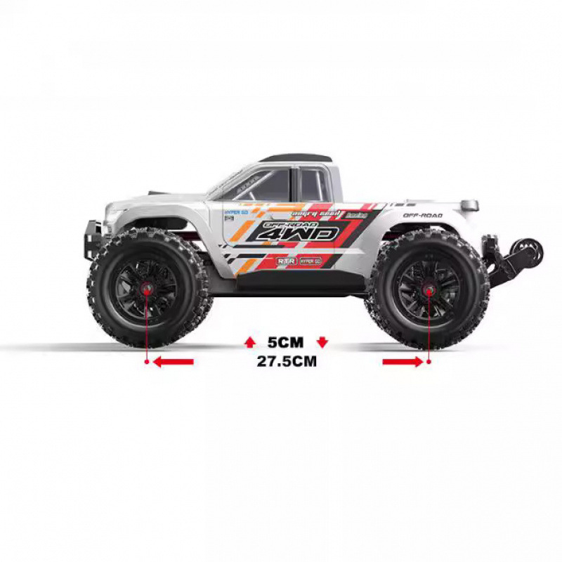 MJX Meijiaxin 新製品 10208 ブラシレスリモートコントロールカー 1/10 リトルモンスター四輪駆動高速オフロード車 RC ビッグバイク|undefined