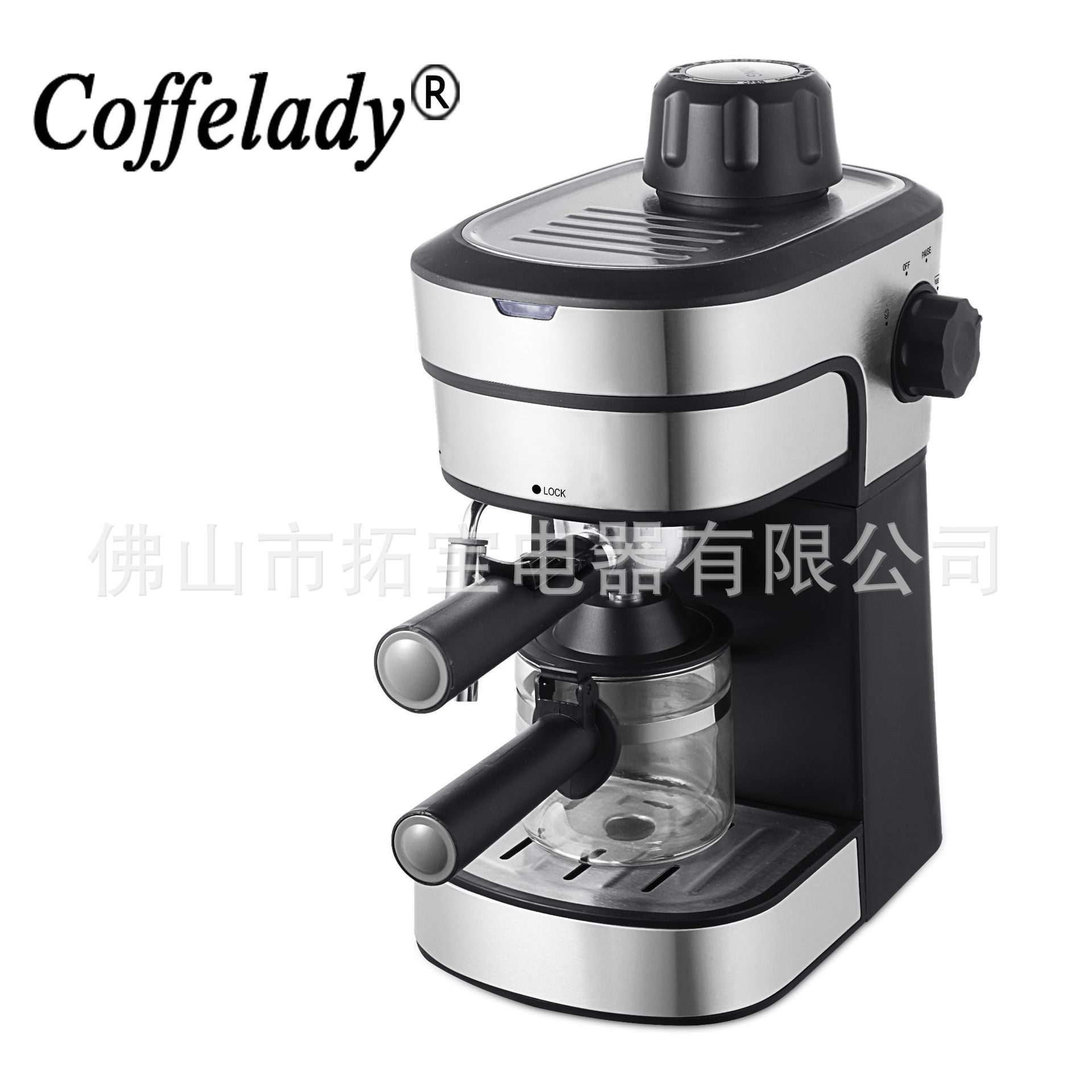 Máquina de café de acero inoxidable italiano máquina de café de presión de espuma de leche semiautomática hogar 3.5bar bomba hogar
