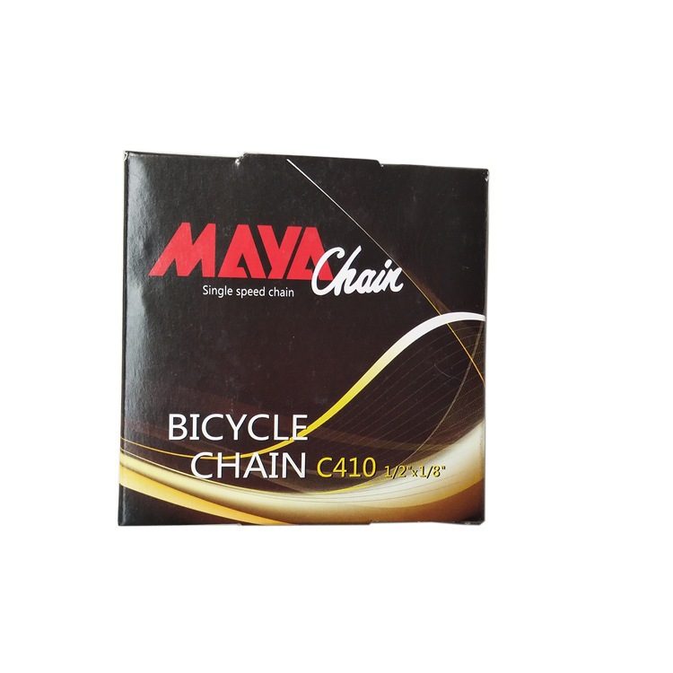 Meiya 98-Sección bicicleta plegable de una sola velocidad de tensión de cadena 800kg Cadena de volante de una sola pieza de vehículo eléctrico autopropulsado