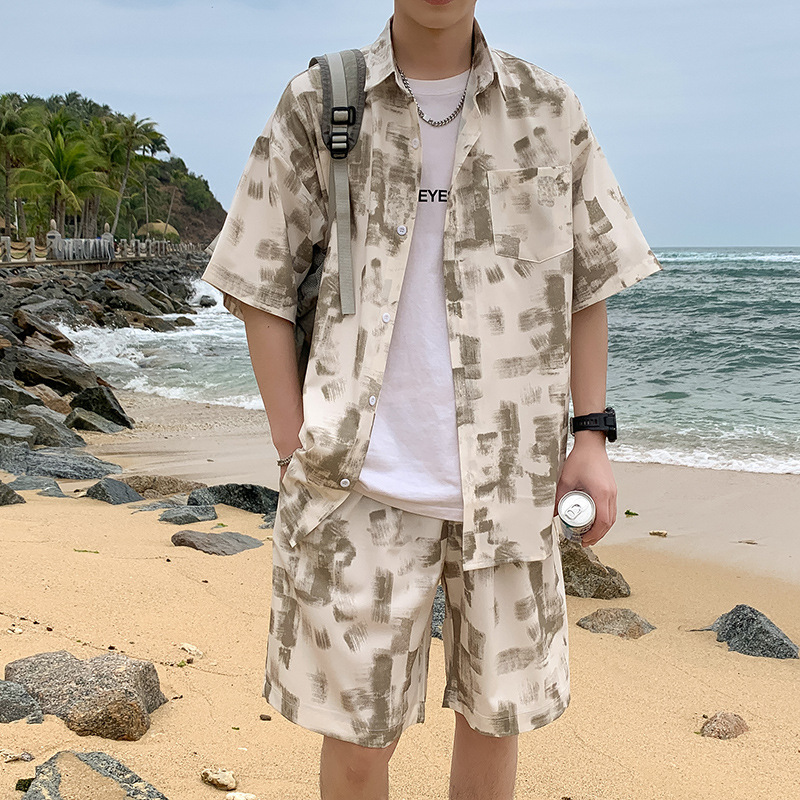 TZ529 비치 슈트 라이트 그린