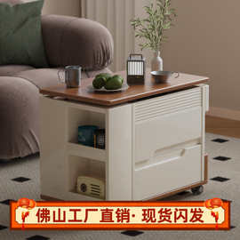 SNAna06中古家用客厅小户型移动推车阳台多功能带抽屉储物可升降