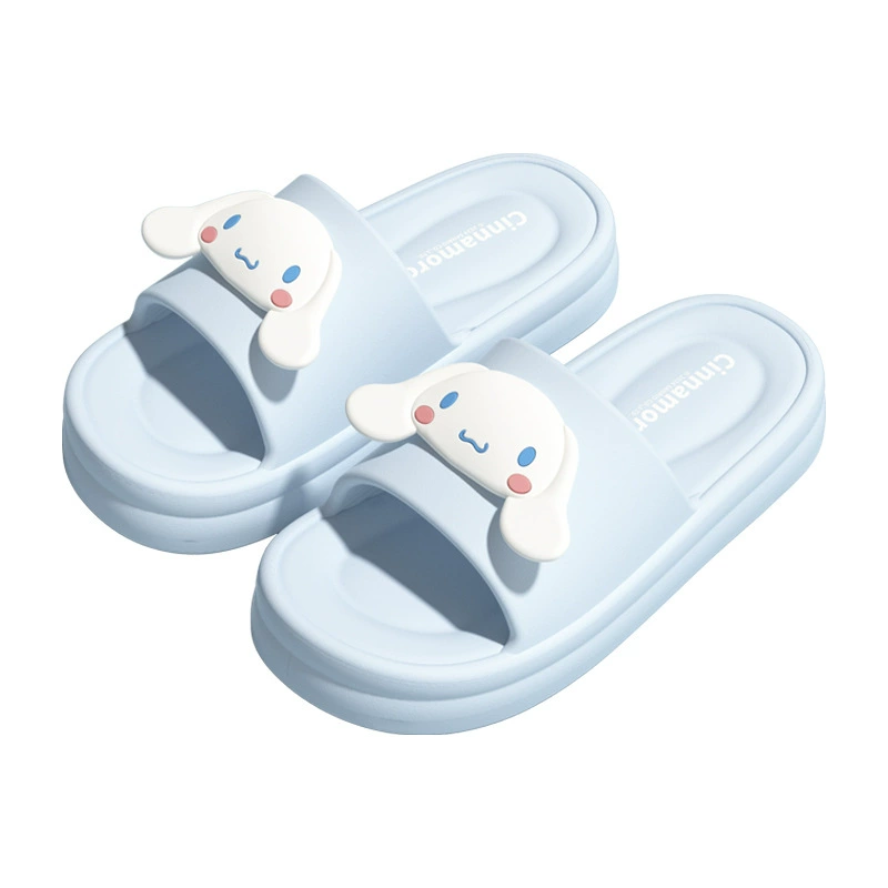 Cute Cartoon Slippers for Women 2025 New Indoor and Home Sanrio Melody Outerwear Silent Soft Soled Sandals for Women