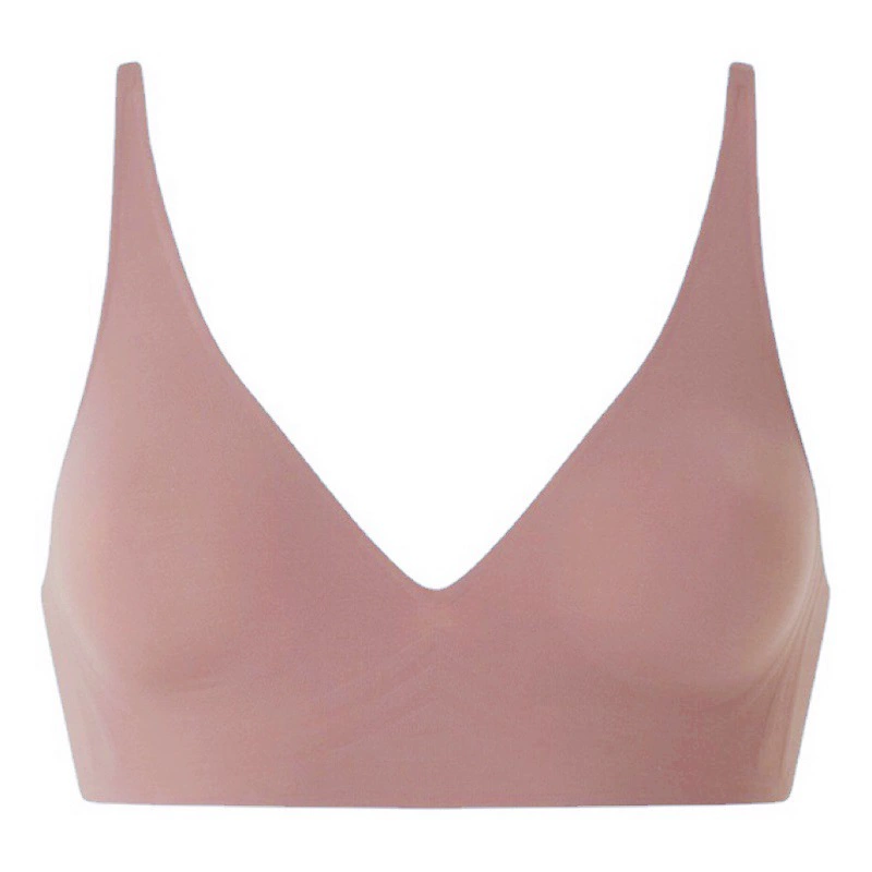 Seamless underwear women's V-neck no wire thin jelly strip soft support comfortable seamless bra SeamlessJelly