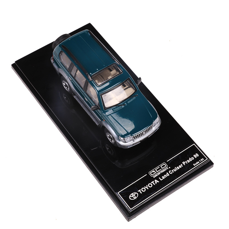GCD 1:64 도요타 멋진 윤활제 오버 베어링 프라도 90 시뮬레이션 합금 자동차 모델 컬렉션 장식품