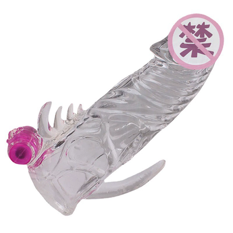 Rufeng shakes the wolf tooth crystal set men with a thorny penis, a male adult alternative sex product wholesale on behalf of