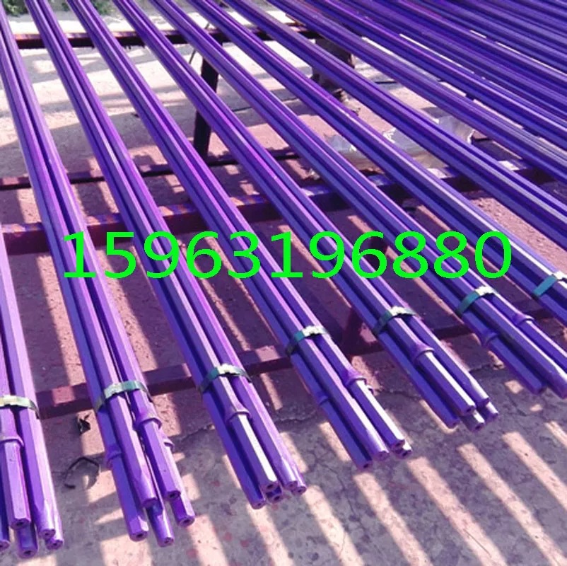 山东B22钎杆  隧道施工六棱钻杆 凿岩钎杆