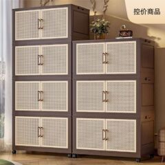 レトロ風無取付五斗キャビネット多層引き出し収納キャビネット中古風リビング玄関家庭用収納ロッカー