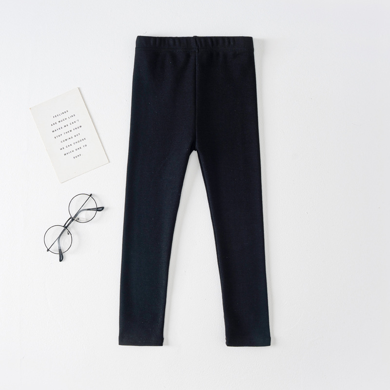 Leggings para niñas primavera y otoño Algodón puro Bebé Ropa exterior medias pantalones largos para niños pantalones para niños slim fit fábrica lote