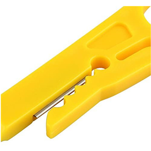 Mini wire stripping knife small yellow knife network module splicing knife splicer simple wire stripping pliers card knife wire stripper