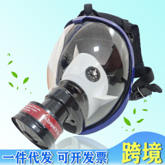 防毒マスク 工業用粉塵 建築用 化学薬品 塗装用 農薬用 フィルター式防塵マスク シリコン製 広視野