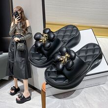 拖鞋女气质高颜值防滑软底潮流轻便防滑防臭简约EVA凉拖鞋可外穿