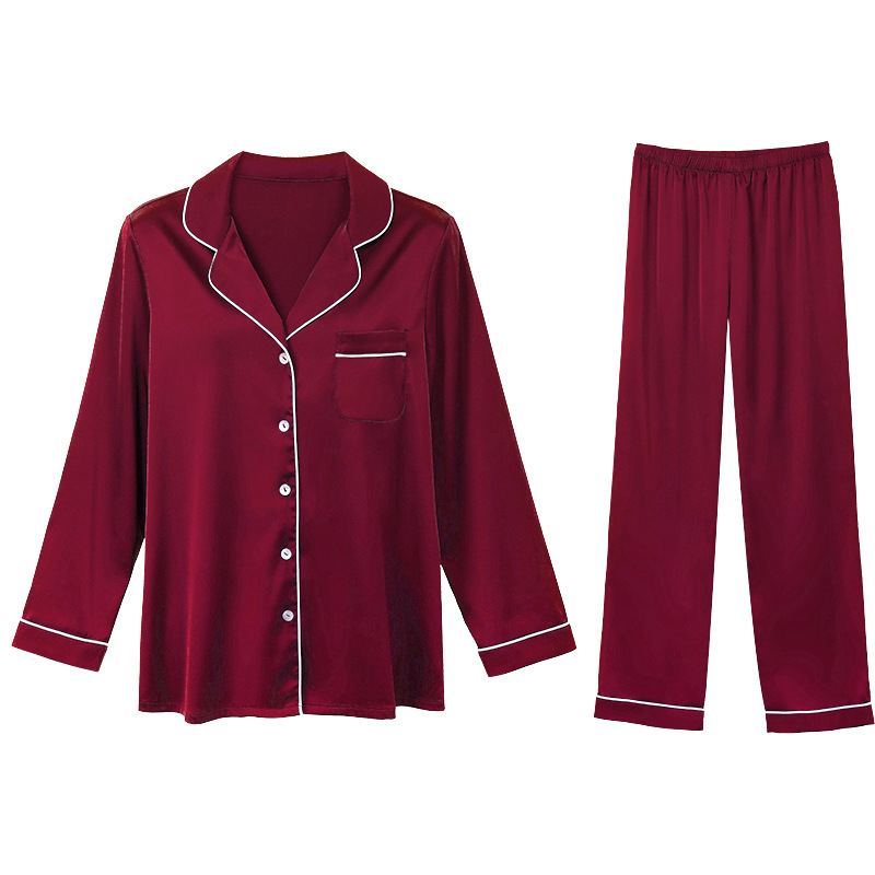 마룬 슈트 (긴소매+바지)