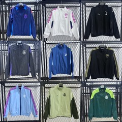 2526时尚版俱乐部风衣拜仁橙色阿贾克斯墨西哥意大利巴萨曼联夹克