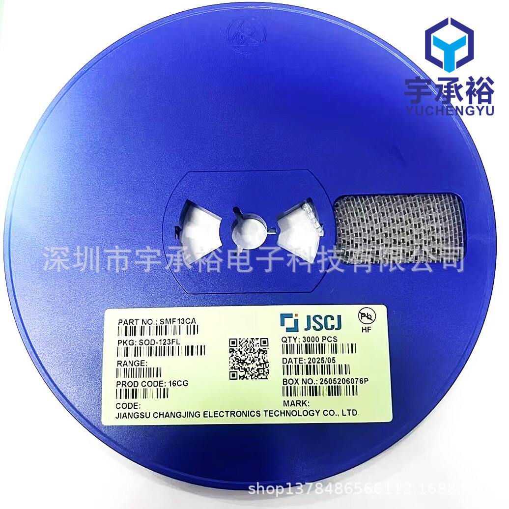 Smf13Ca Tvs Transient Suppression Diode Patch Bidirectional 200W Power