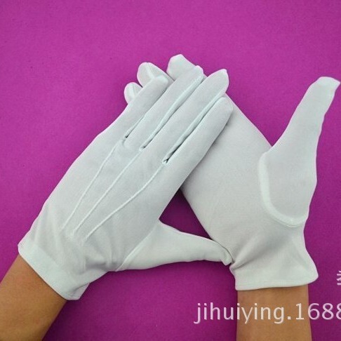 White gloves
