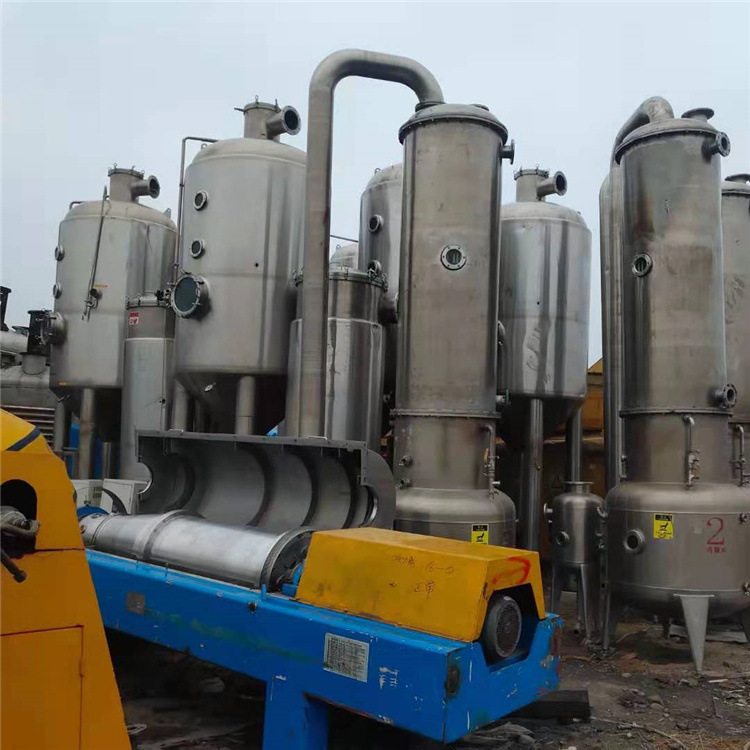 二手12平方薄膜蒸发器 304不锈钢钛材离心刮板式内循环挥发器