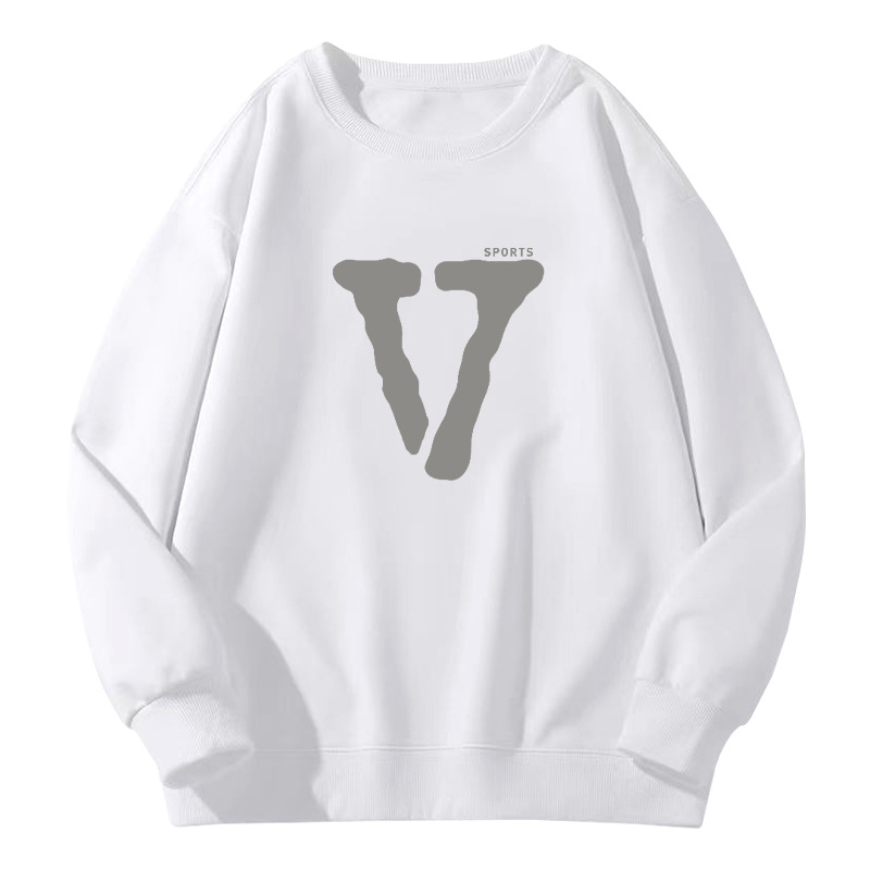 Pesada camiseta de cuello redondo de otoño hombre adolescente nuevo abrigo americano de alta calidad inns de gran tamaño casual con camisa de lana
