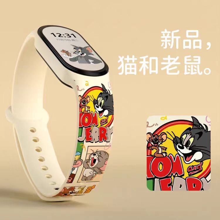 Huaqiangbei Fashion Smart Bracelet Kirby Sports Step Reminder Alarm Clock Male and Female Student Watch Couple