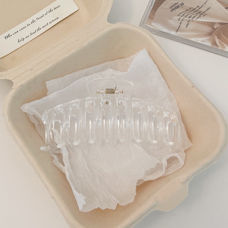 2023 nueva celebridad en línea horquilla clip de la Cabeza trasera clip de tiburón accesorios para el cabello de alta calidad agarre del pelo grande clip de pelo tocado