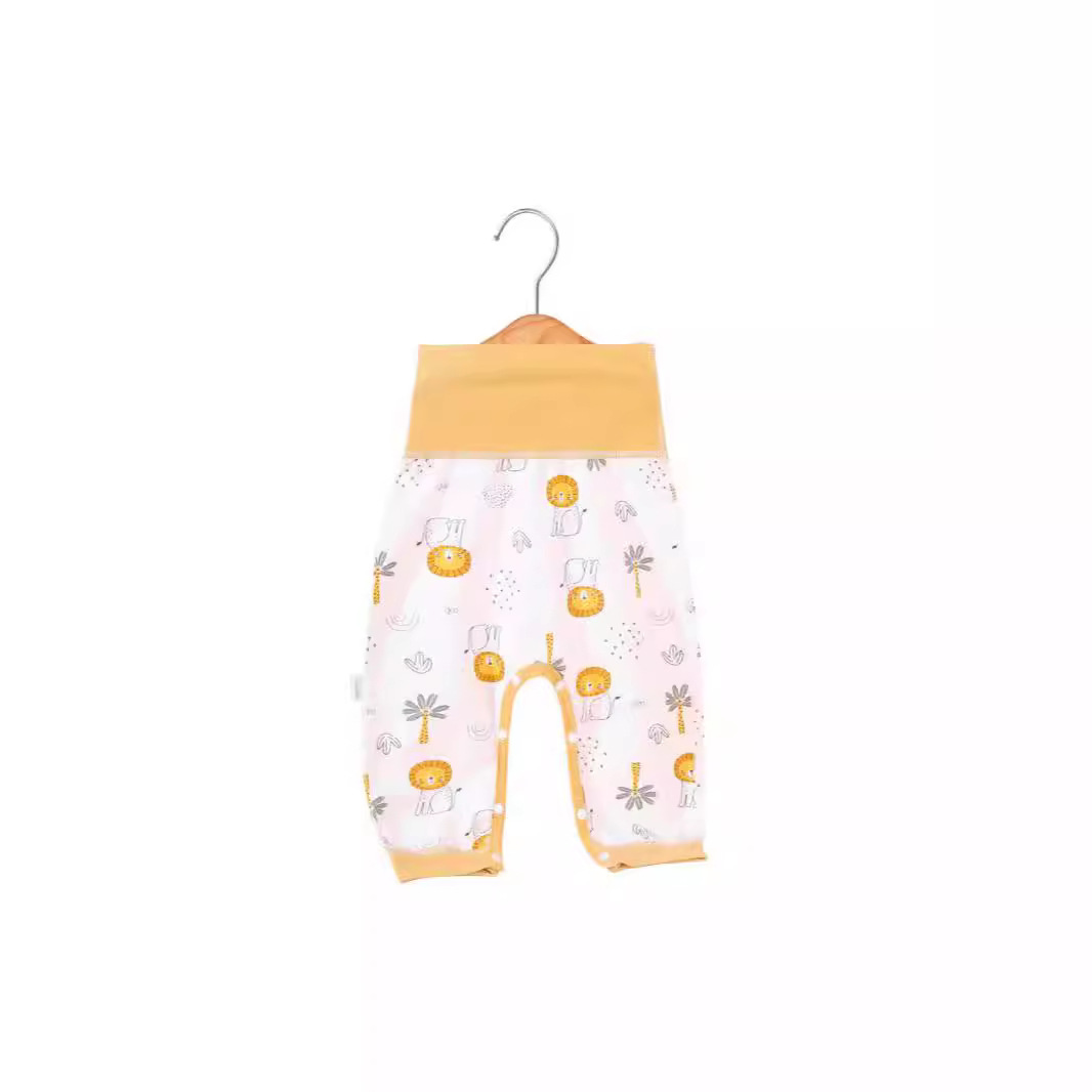 (2개) PP 바지  코튼 바지  봄과 가을 겨울 따뜻한 높은 허리 레깅스 1 소년 소녀 봄과 가을 바지